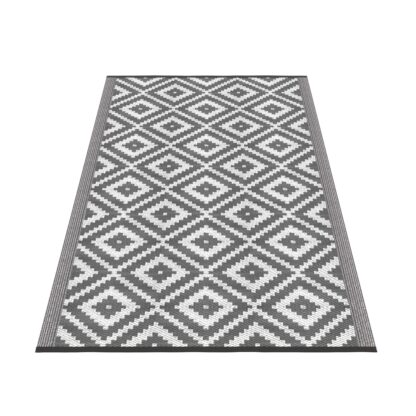 Teppich KALUA 180 x 120 cm grau/weiss - Image 2