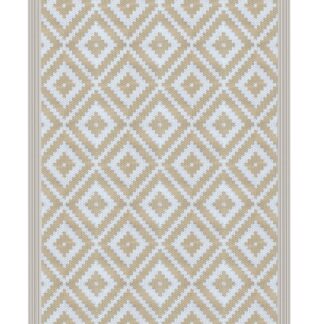 Teppich KALUA 240 x 150 cm beige/weiss