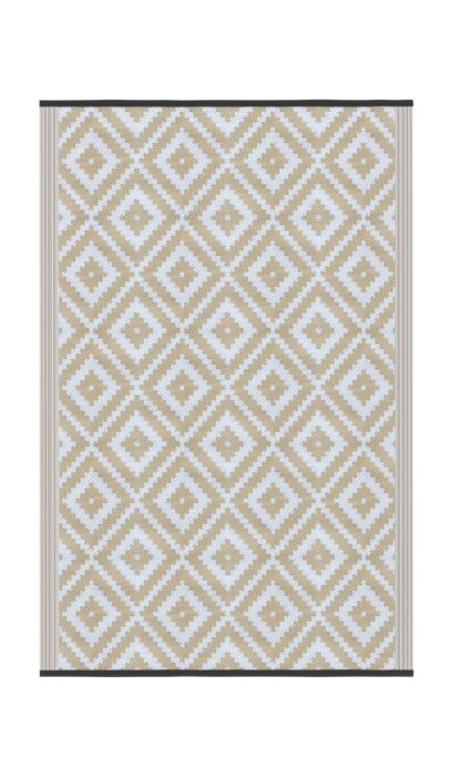 Teppich KALUA 240 x 150 cm beige/weiss
