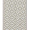 Teppich KALUA 270 x 180 cm beige/weiss