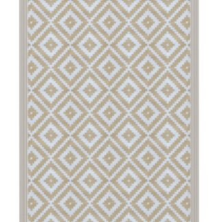 Teppich KALUA 270 x 180 cm beige/weiss