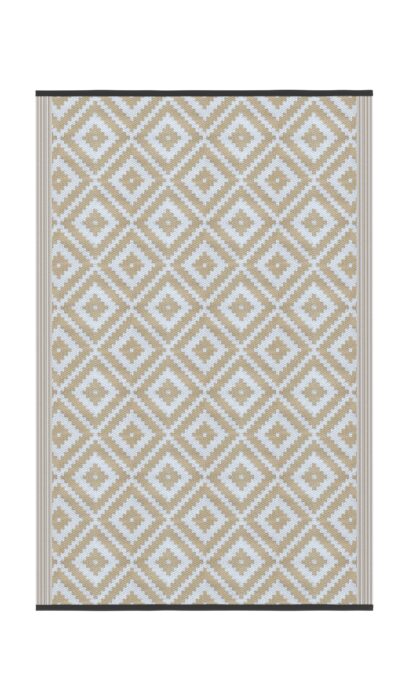 Teppich KALUA 270 x 180 cm beige/weiss