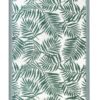 Outdoor Teppich TROPIC 270 x 180 cm grün/weiss