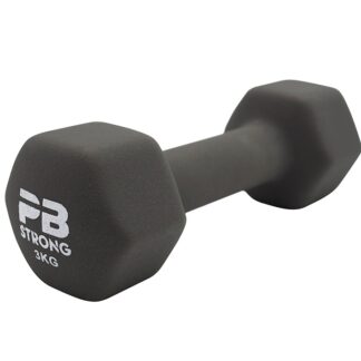 Performbetter Neopren Kurzhantel 3kg Grau (Stk.)