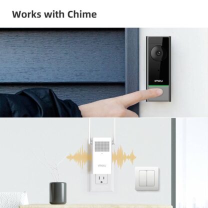 IMOU Akku Türklingel Doorbell WLAN Komplett-Set DB60/DS21-PEUR-imou - Image 10