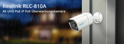 Reolink 810A - P330 4K UHD IP PoE Überwachungskamera mit intelligenter Personen- & Autoerkennung - Image 4