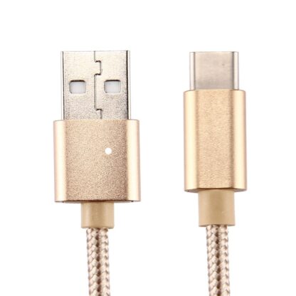Schnell Ladekabel Typ C USB Gold 3m - Image 8