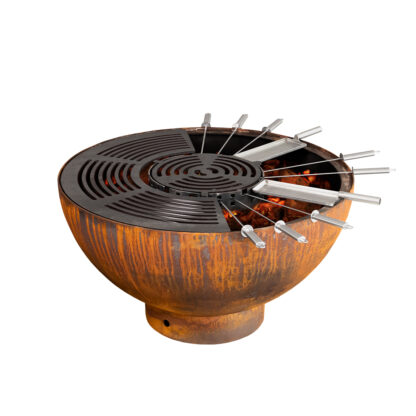 Feuerschale mit Grillring und Zubehör - Image 3