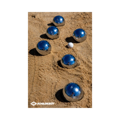 Boule / Boccia Set mit Stahlkugeln in Tragtasche - Image 4