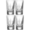 Leonardo Schnapsglas Capri 280 ml, 4 Stück, Transparent