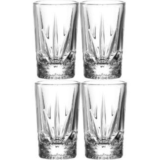Leonardo Schnapsglas Capri 280 ml, 4 Stück, Transparent