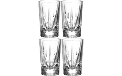 Leonardo Schnapsglas Capri 280 ml, 4 Stück, Transparent