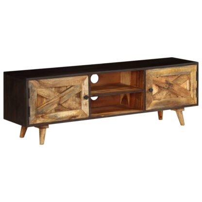 TV-Schrank Massivholz Mango 140x30x45 cm - Image 10