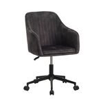 Bürostuhl Samt LEE anthrazit