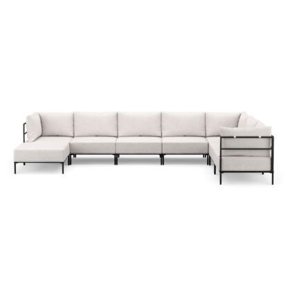 Ecksofa ETHAN Deluxe 6-Sitzer creme - Image 3