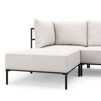 Ecksofa ETHAN Deluxe 6-Sitzer creme - Image 6