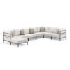 Ecksofa ETHAN Deluxe 6-Sitzer creme