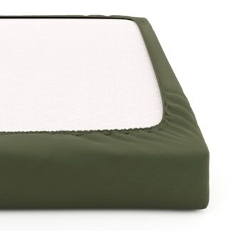 Fixleintuch 140 x 200 cm olive