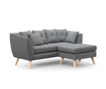 Ecksofa HAILY grau