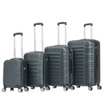 Reisekoffer Hartschalenkoffer AVA 4er Set smaragd