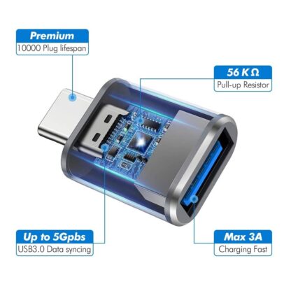 Hochwertige USB3.0 auf Typ-C OTG Adapter - Image 6