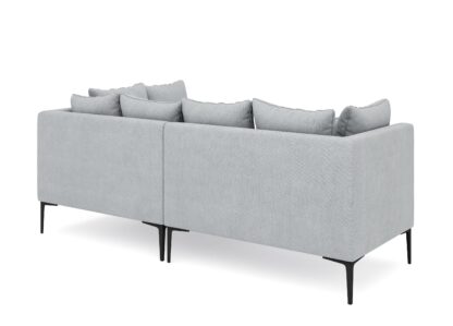 Ecksofa JOEY rechts hellgrau - Image 4