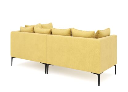 Ecksofa JOEY rechts gelb - Image 4
