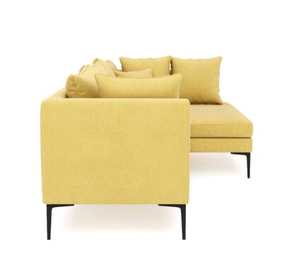 Ecksofa JOEY rechts gelb - Image 3