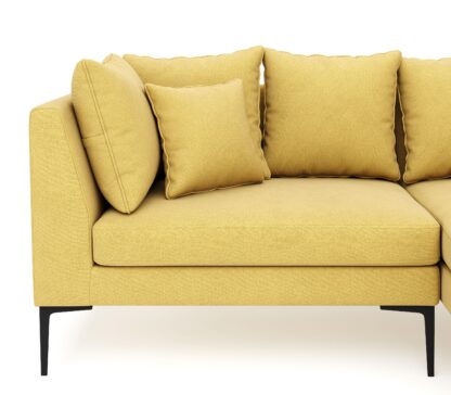 Ecksofa JOEY rechts gelb - Image 6