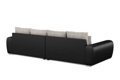 Sofa Leder SAM grau/schwarz - Image 4