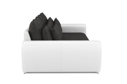 Sofa Leder SAM anthrazit/weiss - Image 3
