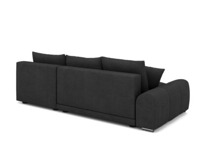 Ecksofa mit Schlaffunktion TRAVIS rechts schwarz - Image 5