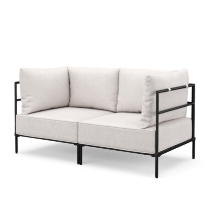 Sofa ETHAN 2-Sitzer creme - Image 2