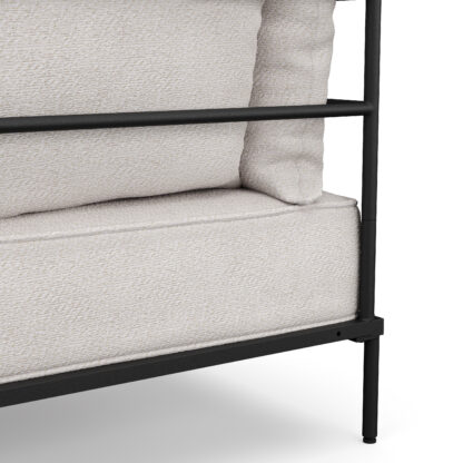 Sofa ETHAN 2-Sitzer creme - Image 7
