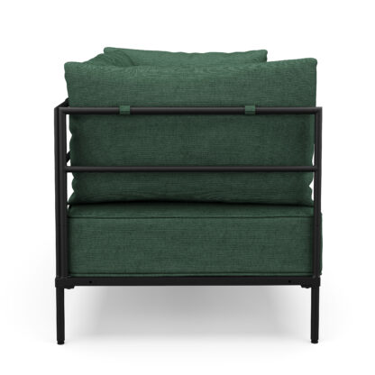 Sofa ETHAN 2-Sitzer dunkelgrün - Image 5