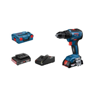 GSR 18V-55 + 2 x 4.0 Ah PC + GAL18V-40 + L-BOXX