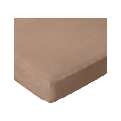 SuperStretch-Fixleintuch 90-100x190-220x17-25 cm taupe