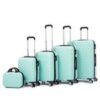 Reisekoffer Hartschalenkoffer AMY 5er Set mint