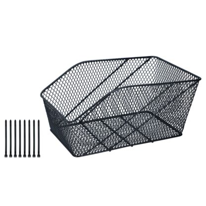 Velokorb hinten 46 x 30 cm schwarz - Image 3