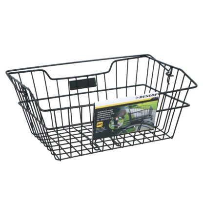 Velokorb hinten mit Tragegriff 40 x 31 cm schwarz - Image 2
