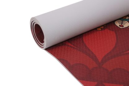 Yogamatte ZARINA rot 180 x 60 x 0.6 cm - Image 4