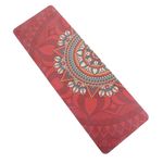 Yogamatte ZARINA rot 180 x 60 x 0.6 cm