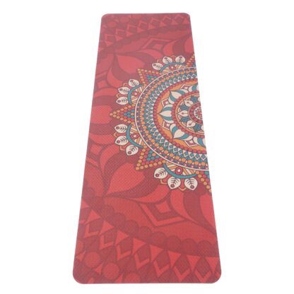 Yogamatte ZARINA rot 180 x 60 x 0.6 cm - Image 2