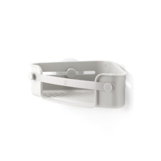 Umbra Bad-Utensilienhalter Flex Adhesive für Ecken Grau