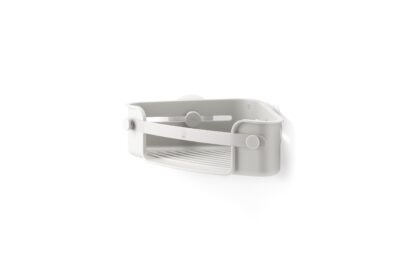Umbra Bad-Utensilienhalter Flex Adhesive für Ecken Grau