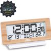 ADE Digitalwecker Temperatur-& Datumsanzeige