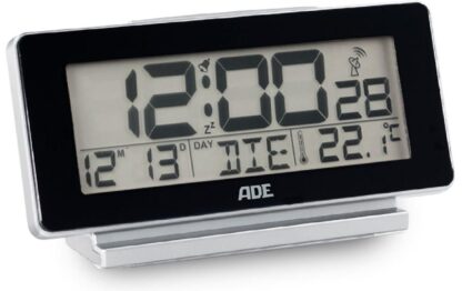 ADE Digitalwecker Temperatur-& Datumsanzeige