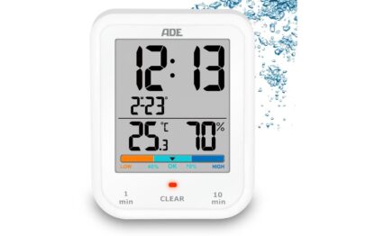 ADE Wetterstation Thermo-Hygrometer Weiss - Image 2