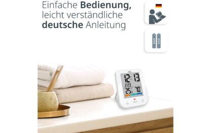 ADE Wetterstation Thermo-Hygrometer Weiss - Image 4