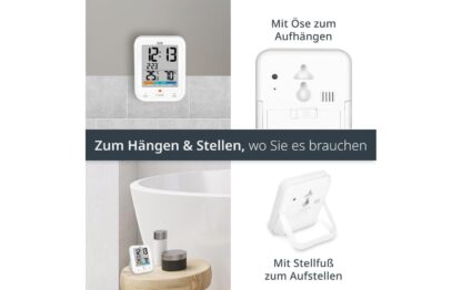 ADE Wetterstation Thermo-Hygrometer Weiss - Image 7